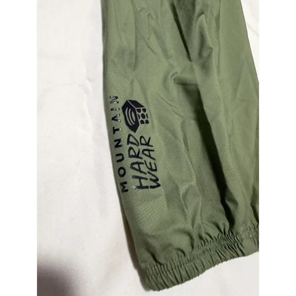 Mountain Hardware Kor Preshell Windbreaker Pullover Mens small green ultralight
